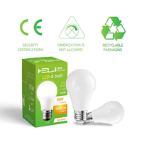 Ampoule LED A SMD2835 E27 6500K Lumière du jour Lampe à économie d'énergie Certifiée CE RoHS CRI 80 1450 Lumens