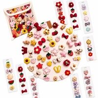 Vente en gros de pinces à cheveux pour animaux de compagnie, mignonnes, à motif de dessin animé, ours en peluche, fleurs, pour petits chiens, chats, yorkies, accessoires de toilettage pour chiots