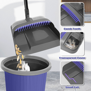 Venta caliente <span class=keywords><strong>escoba</strong></span> <span class=keywords><strong>plegable</strong></span> recogedor conjunto combinación hogar <span class=keywords><strong>escoba</strong></span> limpiaparabrisas pelo barrido artefacto <span class=keywords><strong>escoba</strong></span> basura <span class=keywords><strong>pala</strong></span> - Product Image 1