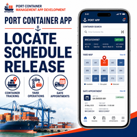 Desarrollo de Aplicaciones de Seguimiento de Contenedores para Logística de Contenedores Personalizados para IOS y Android con Gestión de Patio de Almacenamiento de Contenedores LionCreate