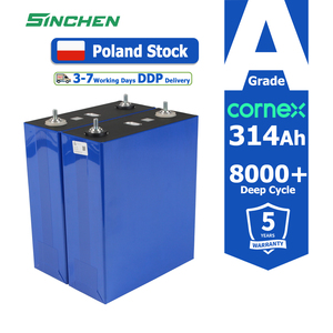 แบตเตอรี่ Lifepo4 3.2v 314Ah 330Ah 1004.8Wh ยี่ห้อ Cornex เกรด A แบบแท่งปริซึม สำหรับระบบพลังงานแสงอาทิตย์ภายในบ้าน ปลอดภาษี DDP ของ EU - Product Image 1