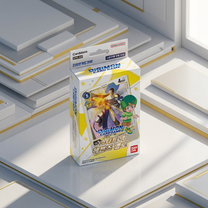 ดิจิมอน TCG สตาร์ทเตอร์เด็ค STK-3 เฮฟเว่นส์เยลโลว์ 54 ใบ การ์ดสำเร็จรูป ซีลเกาหลี ของขวัญสำหรับเด็ก นักสะสม ขายส่ง - Product Image 1