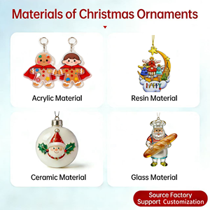 Guirlande de Noël en acrylique en forme de <span class=keywords><strong>casse</strong></span>-<span class=keywords><strong>noisette</strong></span> holographique festive pour la décoration de l'arbre - Product Image 2