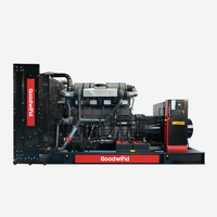Générateur diesel électrique Goodwind 125KVA à faible consommation de carburant pour hôtel, silencieux et insonorisé, 150KVA 200KVA 250KVA