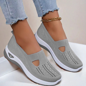 Zapatos de Verano para Mujer <span class=keywords><strong>Sketchers</strong></span>, Cómodos, Sin Cordones, para Caminar Descalzo, Antideslizantes, Transpirables, con Diseño de Malla para Usar Todo el Día, con Puntera - Product Image 3