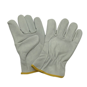 Guantes de seguridad de cuero para Conductor de mejor diseño al por mayor con logotipo personalizado guantes de trabajo de protección de manos de gran oferta para la industria - Product Image 6