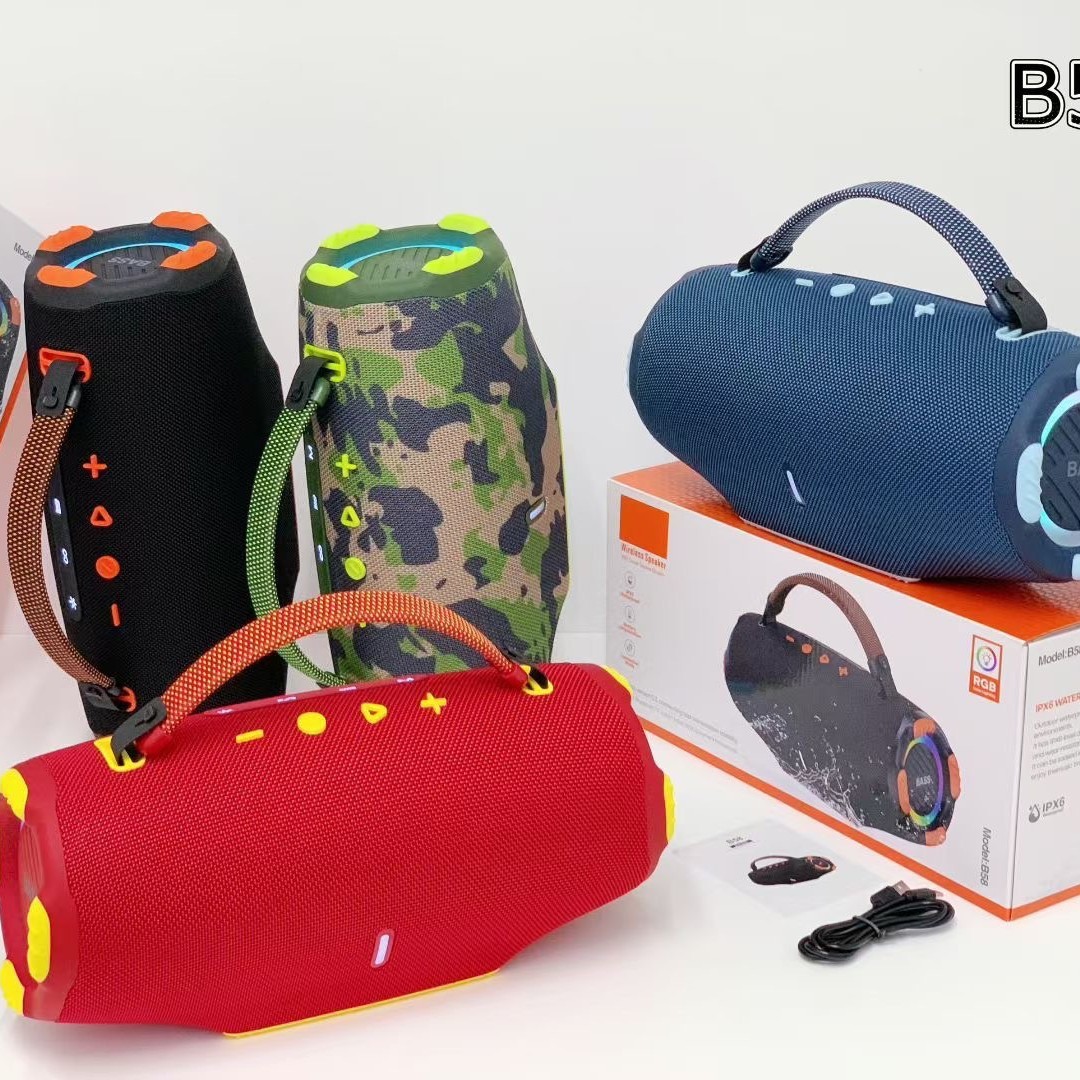 New Arrival B58 Handheld Smart Speaker High Volume HIFI Stereo Subwoofer Outdoor Portable Heavy Bass Audio Speaker · image 5
