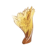 ArtFamily – Nouveauté : Décoration artisanale en verre et cristal moulé, style artistique populaire, pour Halloween, Noël et la Saint-Valentin