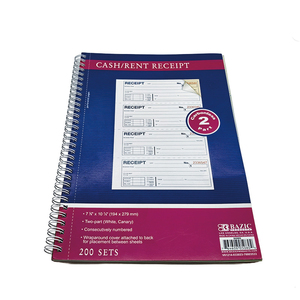Carnet de factures et de reçus personnalisé à prix d'usine pour petite entreprise, formulaires de commande d'achat/vente autocopiants 2/3 feuillets - Product Image 2