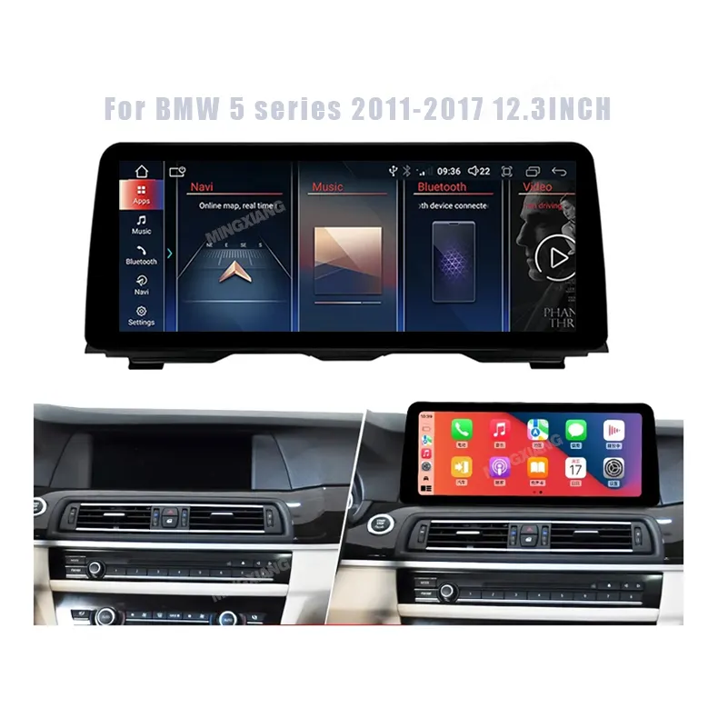 ID8 12.3 inch android 12 Car DVD Player Radio multimedia Touchscreen For BMW 5 Series F10 F11 2013-2016 NBT support SWC Car