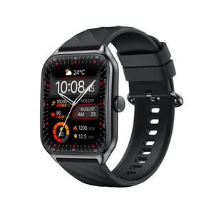 Montre connectée AMOLED ultra-fine 1,933 pouces unisexe, 20 jours d'autonomie, plus de 100 modes sportifs, tracker d'activité, étanche IPX8, bracelet en silicone carré - Product Image 3