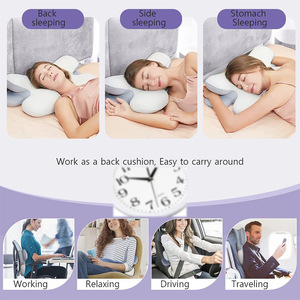 Oreiller en mousse à mémoire de forme en forme de papillon pour sommeil profond, idéal pour hôtels, zéro pression, zéro fatigue, fournitures de thérapie de réadaptation transfrontalières - Product Image 3