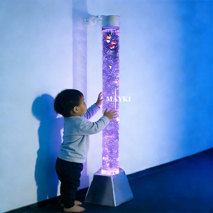 Lámpara <span class=keywords><strong>de</strong></span> Burbujas Sensoriales que Cambia <span class=keywords><strong>de</strong></span> Color, Juguete Sensorial Visual para Autismo y Educación Especial - Product Image 1
