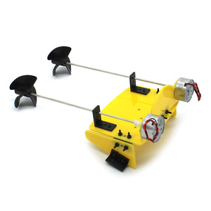 Kit de barco a control remoto de plástico, juguete educativo DIY para experimentos científicos, aprendizaje STEM para niños de 7 a 9 años - Product Image 1