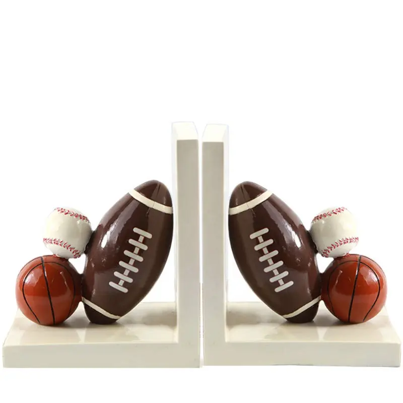 American football bookend home desktop decoration furnishing book stand wholesales