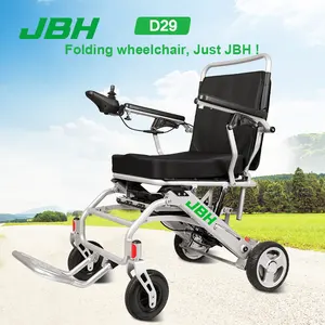 초경량 쉬운 접이식 전원 장애인 리튬 이온 휴대용 전동 휠체어 기쁨 스틱 컨트롤러