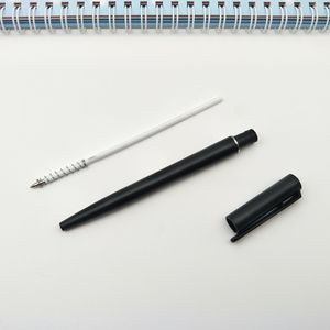 <b>Blue</b> Black Ink Slim Twist <b>Pen</b> Plastic Ballpoint <b>Pen</b> for Promotional Advertising Gift - Product Image 2