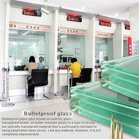 Prix du verre pare-balles personnalisé pour pare-brise de voiture, vitres de véhicule blindé, verre pare-balles pour voitures privées