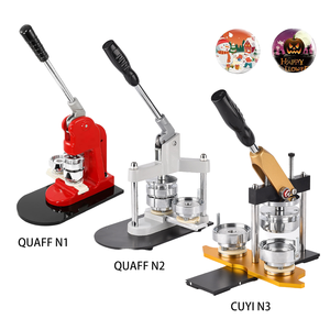 2025 QUAFF Button <strong>Badge</strong> <strong>Making</strong> Machine 25mm 32mm 37mm 44mm 58mm 75mm High Quality Pin Custom Button <strong>Badge</strong> for Promotion - Product Image 1