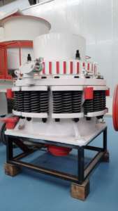 PY1200 Concasseur à cône à ressort pour minerai d'aluminium Calcaire Moteur Roulement de moteur PLC-Core pour le concassage de production minière - Product Image 4