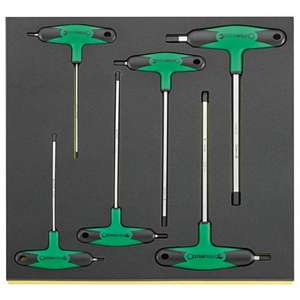 STAHLWILLE - 96838753 Offset screwdriver <b>set</b> in TCS inlay (6 pcs.) - EAN 4018754163595 OTHER <b>TOOL</b> <b>SETS</b> - Product Image 1