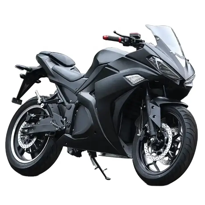Moto électrique 8000w moteur avec pédales motos de course pour adulte