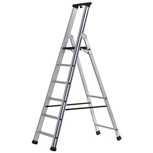 Ttake Opening <b>Ladder</b> Aluminum Step <b>Ladder</b> 6 Ft With Non Slip Feet For Home Use - Product Image 2