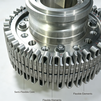 Accouplement semi-flexible à faible niveau sonore pour turbine-générateur de centrale électrique CLJD, pour centrales à charbon, garantie 1 an, testé