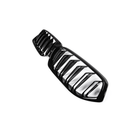 Calandre avant double lamelles noir brillant pour BMW Série 6 Gran Turismo G32 LCI 2021+ en ABS, vente en gros