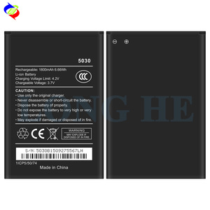 <span class=keywords><strong>Batterie</strong></span> 5030 de nouvelle conception <span class=keywords><strong>pour</strong></span> batteries de <span class=keywords><strong>téléphone</strong></span> <span class=keywords><strong>portable</strong></span> durables à Charge rapide WIKO 1800mah - Product Image 3