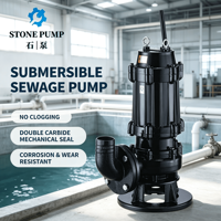 Pompe submersible WQ pour eaux usées, haute efficacité, pour le contrôle des inondations urbaines et des eaux de pluie