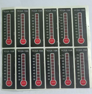 Tira Termómetro Adhesiva de Papel Resistente al Calor y al Agua de 25-<span class=keywords><strong>70</strong></span> Grados Celsius, Adhesivo Sensible a <span class=keywords><strong>la</strong></span> Temperatura para Equipos - Product Image 2