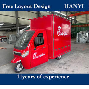 Xe ba bánh Piaggio Ape điện đa năng, làm bằng thép không gỉ, dùng để bán đồ ăn nhanh, cà phê, nước ép và khoai tây chiên - Product Image 6