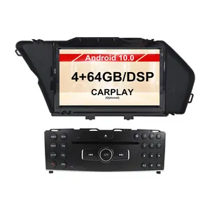 עבור מרצדס בנץ GLK X204 GLK300 GLK300 GLK350 אנדרואיד 10 Carplay רדיו נגן אוטומטי GPS ניווט ראש יחידה סטריאו נגן
