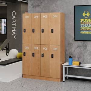 บอร์ดไม้อนุภาค<span class=keywords><strong>มือ</strong></span><span class=keywords><strong>สอง</strong></span>ล็อกเกอร์ห้องล็อกเกอร์ห้องอุปกรณ์ฟุตบอล - Product Image 6