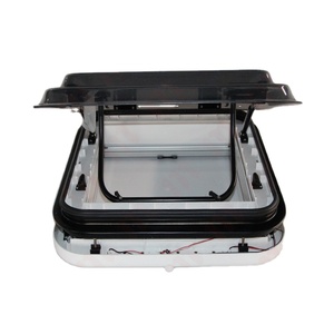 Vente directe d'usine 500x500mm camping-car toit ouvrant RV <span class=keywords><strong>caravane</strong></span> toit fenêtre lucarne avec lumière LED - Product Image 1