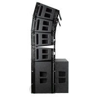 Profesyonel 10 inç Line Array Hoparlör Sistemi Üreticisi 1000W Subwoofer ve Canlı Etkinlikler için DSP Kontrolü