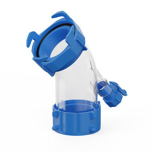 Fixation de soupape de chasse inversée à 45 degrés pour remorque de camping-car - Product Image 1