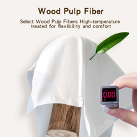Papier toilette vert paon doux, en pâte de bois vierge, 5 plis, résistant à l'humidité et facilement déchirable, pour usage domestique et commercial