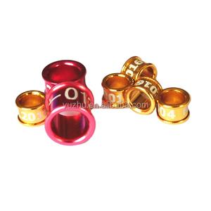 2025 Jaar Aanpasbare Ringen in Alle Maten, Plum Kleur, Rechte Aluminium Duivenringen, Gebruikt voor Duiven en Kanaries. - Product Image 3