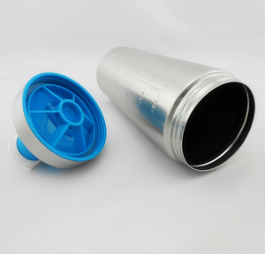 Botella Mezcladora de Proteínas de Acero Inoxidable, Botella Deportiva para Batidos, Mezcladora de Leche, Botella de Agua para Proteínas de Suero, Libre de BPA - Product Image 2