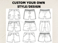 Shorts cargo utilitaires noirs pour hommes, multi-poches zippées, extensibles, en ripstop, résistants à l'eau, pour la randonnée, le travail, l'extérieur, durables, été