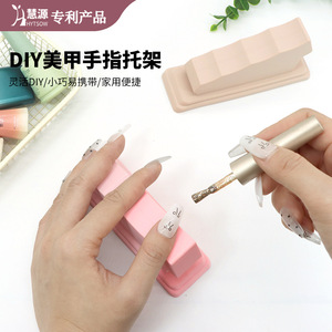 Hytsow <b>Nail</b> Form Pink Rectangle Multi Size Plastic DIY <b>Nail</b> <b>Extension</b> Tool For Home Use - Product Image 1