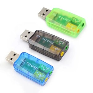 Mini USB 2.0 Bên Ngoài Ảo <span class=keywords><strong>5.1</strong></span> Nhạc Phim <span class=keywords><strong>Card</strong></span> Âm Thanh 3D Stereo <span class=keywords><strong>Card</strong></span> Âm Thanh Adapter 3.5MM Mic Tai Nghe - Product Image 1
