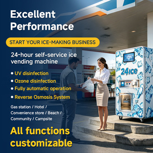 Distributeur automatique de glace en sac pour entreprises à revenus passifs, idéal pour l'extérieur et le commerce, avec système de paiement Nayax - Product Image 4