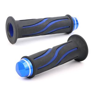 Poignées de Moto Universelles en Caoutchouc Souple <span class=keywords><strong>Domino</strong></span> <span class=keywords><strong>Poignée</strong></span> pour Moto Dirt Bike Poignées pour Honda Yamaha Suzuki - Product Image 1