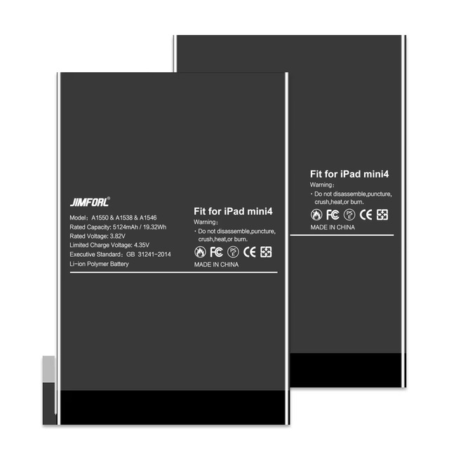 8827mAh Rechargeable Lithium Ion 3.75V Battery for IPad5 Air A1474/A1475/A1476/A1822/A1823/A1893 Black 100% Tested -12 Months
