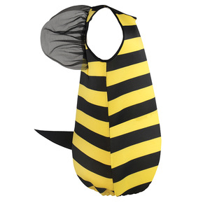 Costume de cosplay d'abeille, taille unique, avec chapeau inclus, pour les jeux de rôle d'Halloween - Product Image 2