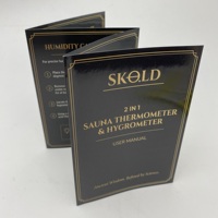 Flyer promotionnel personnalisé de haute qualité, échantillon gratuit, pliage en trois, pour produits de beauté, en papier couché 157g/m² ou 200g/m²