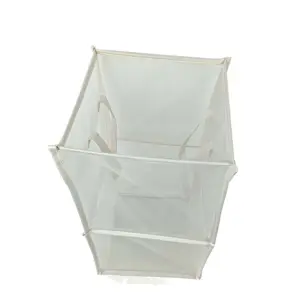 可折叠洗衣篮-便携式耐用手柄，可折叠存放，易于打开